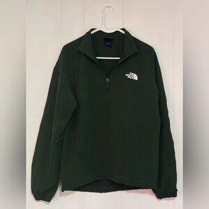 The North Face Dark Green Textured Pullover